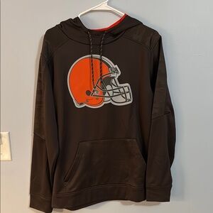 Men's Fanatics Brown Cleveland Browns Hooded Sweatshirt